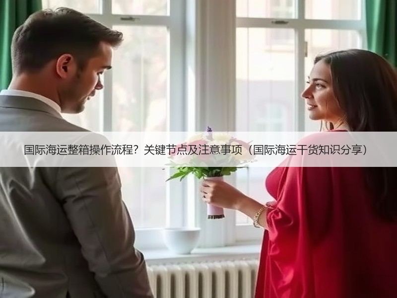 国际海运整箱操作流程？关键节点及注意事项（国际海运干货知识分享）