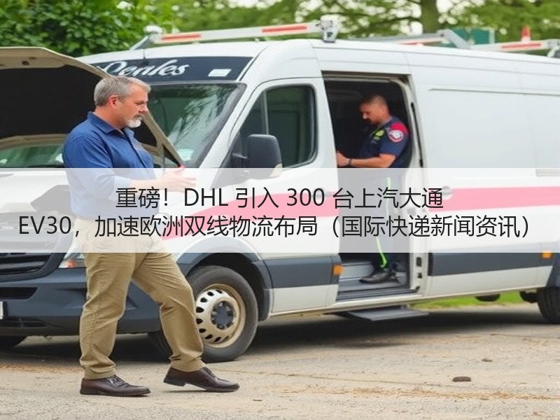 重磅！DHL 引入 300 台上汽大通 EV30，加速欧洲双线物流布局（国际快递新闻资讯）