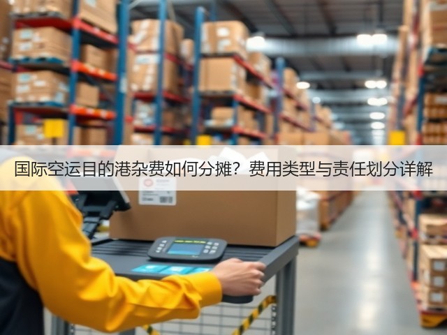 国际空运目的港杂费如何分摊?费用类型与责任划分详解(图1) 国际空运目的港杂费如何分摊?费用类型与责任划分详解(图1)