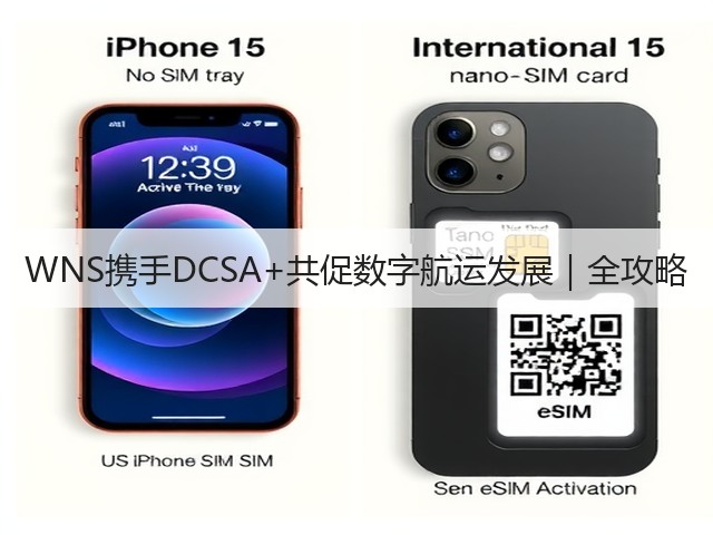 WNS携手DCSA+共促数字航运发展｜全攻略(图3)
