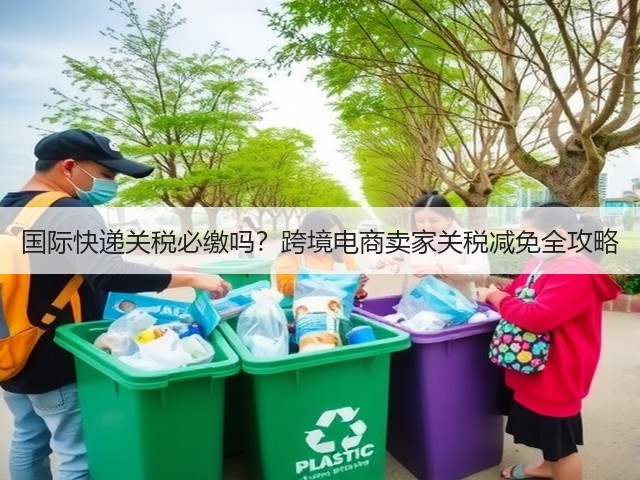 国际快递关税必缴吗?跨境电商卖家关税减免全攻略(图1) 国际快递关税必缴吗?跨境电商卖家关税减免全攻略(图1)