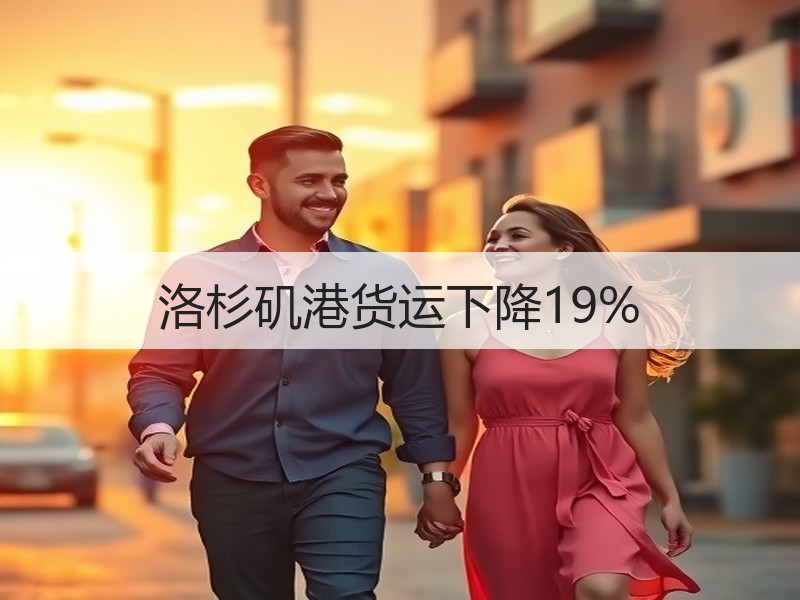 洛杉矶港货运下降19%
