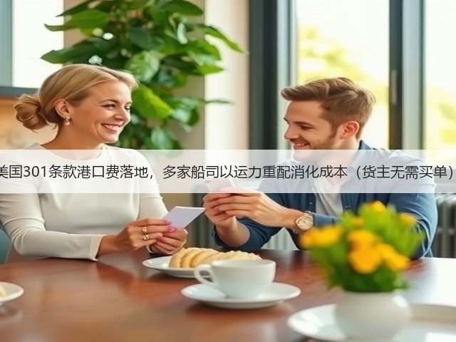 美国301条款港口费落地,多家船司以运力重配消化成本(货主无需买单)(图1) 美国301条款港口费落地,多家船司以运力重配消化成本(货主无需买单)(图1)