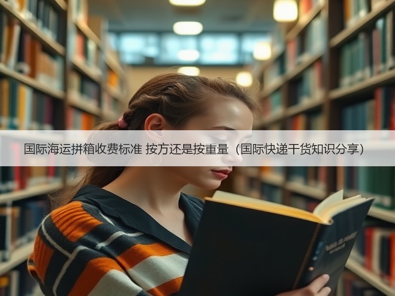 国际海运拼箱收费标准 按方还是按重量（国际快递干货知识分享）