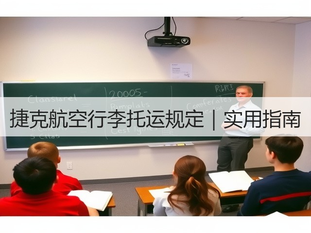 捷克航空行李托运规定|实用指南(图1) 捷克航空行李托运规定|实用指南(图1)