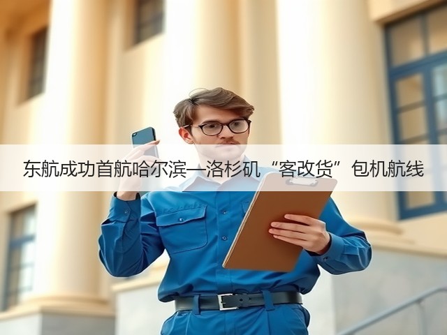 东航成功首航哈尔滨—洛杉矶“客改货”包机航线(图1) 东航成功首航哈尔滨—洛杉矶“客改货”包机航线(图1)