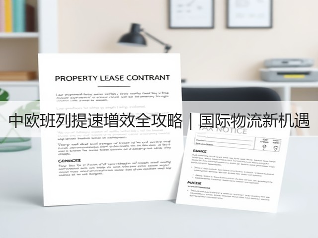 中欧班列提速增效全攻略|国际物流新机遇(图1) 中欧班列提速增效全攻略|国际物流新机遇(图1)