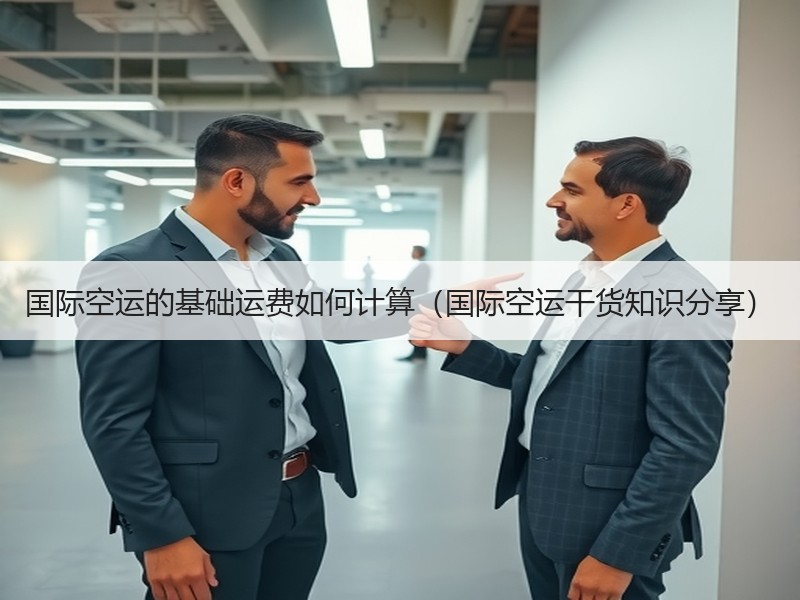 国际空运的基础运费如何计算（国际空运干货知识分享）