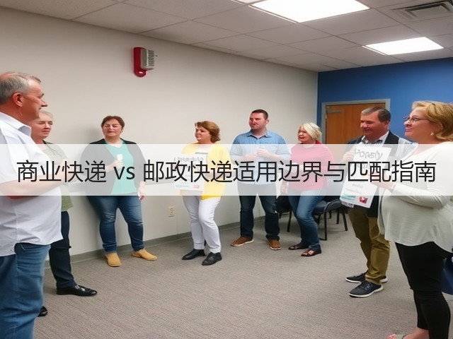 商业快递 vs 邮政快递适用边界与匹配指南(图2) 商业快递 vs 邮政快递适用边界与匹配指南(图2)