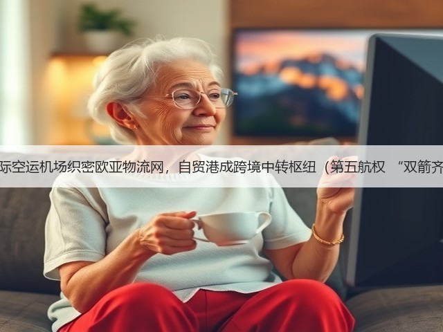 海口国际空运机场织密欧亚物流网，自贸港成跨境中转枢纽（第五航权 “双箭齐发”）(图2)