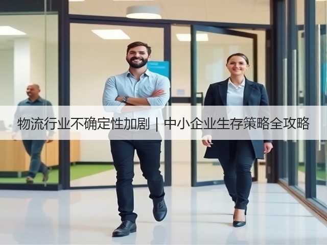 物流行业不确定性加剧｜中小企业生存策略全攻略(图1)