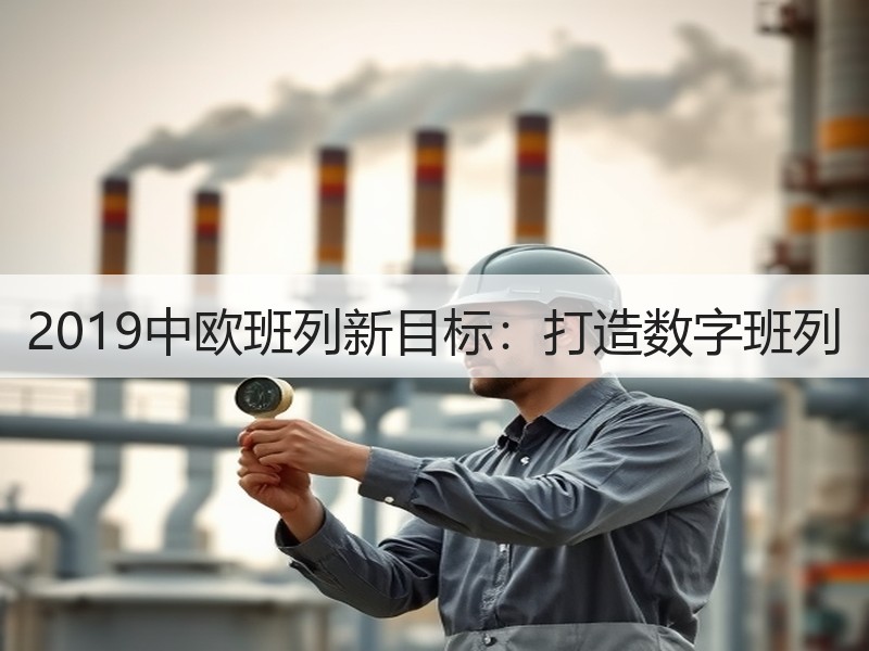 2019中欧班列新目标：打造数字班列