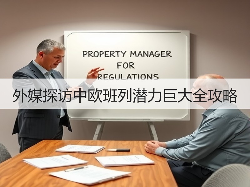 外媒探访中欧班列潜力巨大全攻略