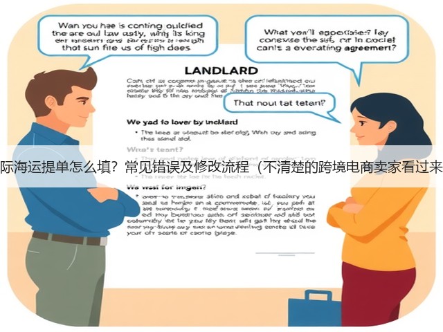 国际海运提单怎么填?常见错误及修改流程(不清楚的跨境电商卖家看过来)(图2) 国际海运提单怎么填?常见错误及修改流程(不清楚的跨境电商卖家看过来)(图2)
