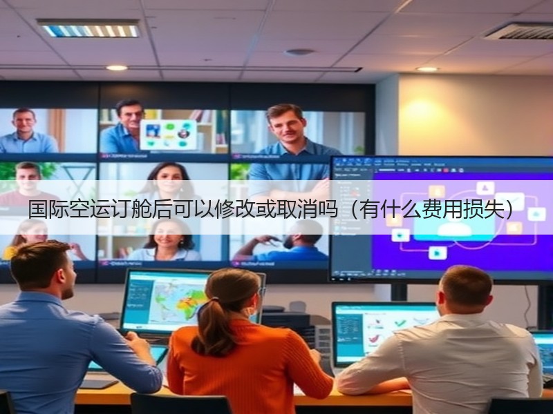 国际空运订舱后可以修改或取消吗（有什么费用损失）
