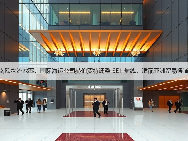 锚定南欧物流效率:国际海运公司赫伯罗特调整 SE1 航线,适配亚洲贸易通道需求(图2) 锚定南欧物流效率:国际海运公司赫伯罗特调整 SE1 航线,适配亚洲贸易通道需求(图2)
