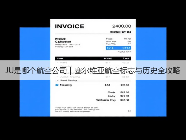 JU是哪个航空公司｜塞尔维亚航空标志与历史全攻略(图3)