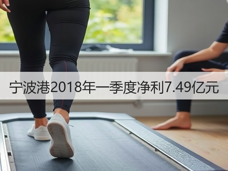 宁波港2018年一季度净利7.49亿元