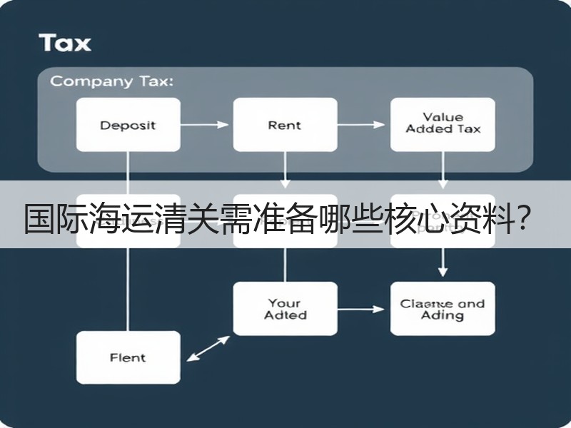 国际海运清关需准备哪些核心资料？