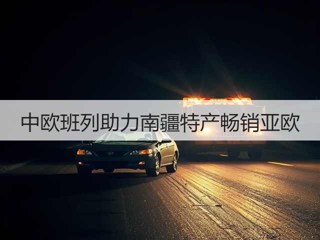 中欧班列助力南疆特产畅销亚欧(图1) 中欧班列助力南疆特产畅销亚欧(图1)