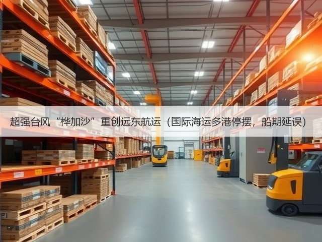 超强台风“桦加沙”重创远东航运(国际海运多港停摆,船期延误)(图1) 超强台风“桦加沙”重创远东航运(国际海运多港停摆,船期延误)(图1)