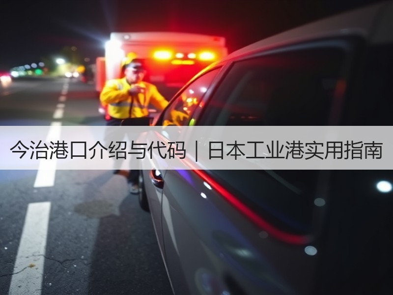 今治港口介绍与代码｜日本工业港实用指南