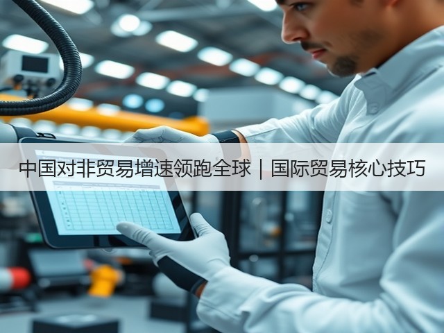 中国对非贸易增速领跑全球|国际贸易核心技巧(图1) 中国对非贸易增速领跑全球|国际贸易核心技巧(图1)