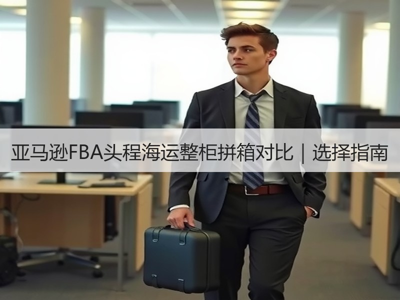 亚马逊FBA头程海运整柜拼箱对比｜选择指南