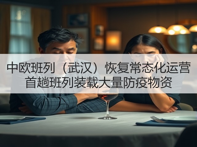 中欧班列(武汉)恢复常态化运营 首趟班列装载大量防疫物资(图1) 中欧班列(武汉)恢复常态化运营 首趟班列装载大量防疫物资(图1)