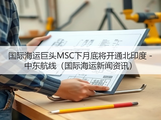 国际海运巨头MSC下月底将开通北印度 - 中东航线(国际海运新闻资讯)(图1) 国际海运巨头MSC下月底将开通北印度 - 中东航线(国际海运新闻资讯)(图1)