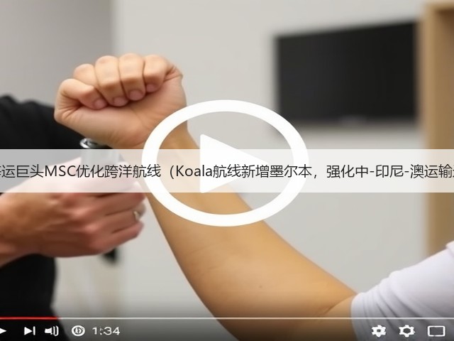 国际海运巨头MSC优化跨洋航线(Koala航线新增墨尔本,强化中-印尼-澳运输通道)(图1) 国际海运巨头MSC优化跨洋航线(Koala航线新增墨尔本,强化中-印尼-澳运输通道)(图1)