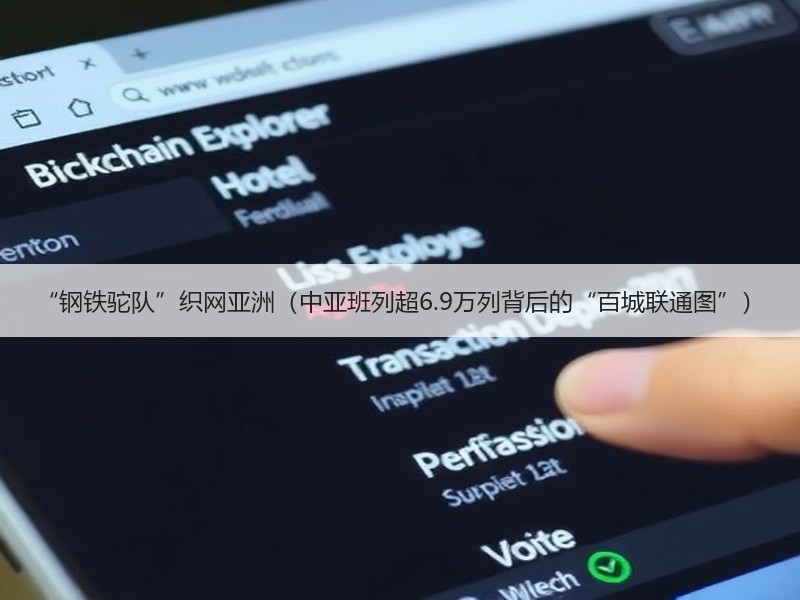 “钢铁驼队”织网亚洲(中亚班列超6.9万列背后的“百城联通图”) “钢铁驼队”织网亚洲(中亚班列超6.9万列背后的“百城联通图”)