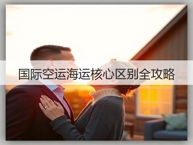 国际空运海运核心区别全攻略(图3) 国际空运海运核心区别全攻略(图3)