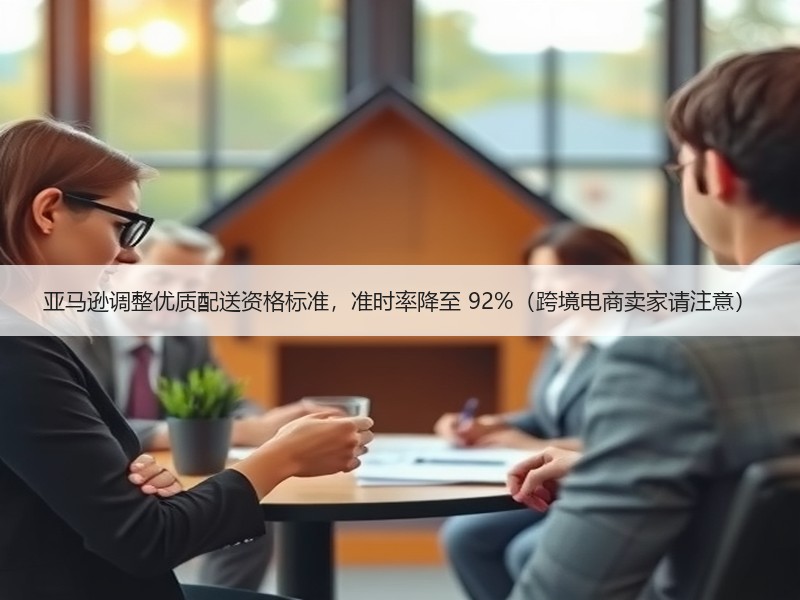亚马逊调整优质配送资格标准，准时率降至 92%（跨境电商卖家请注意）