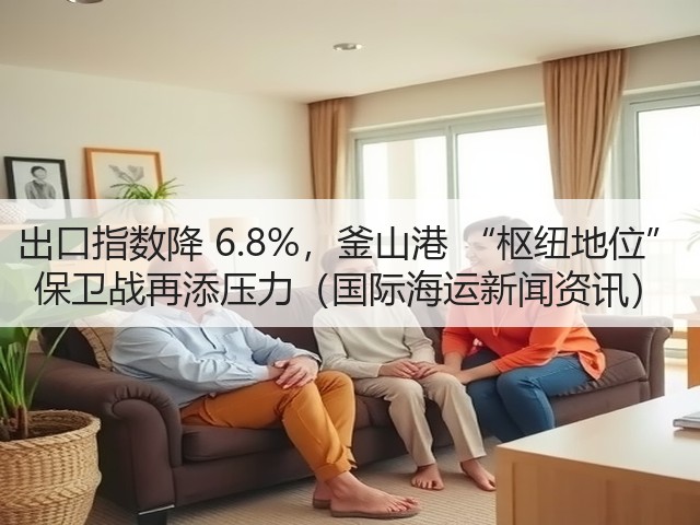出口指数降 6.8%,釜山港 “枢纽地位” 保卫战再添压力(国际海运新闻资讯)(图2) 出口指数降 6.8%,釜山港 “枢纽地位” 保卫战再添压力(国际海运新闻资讯)(图2)